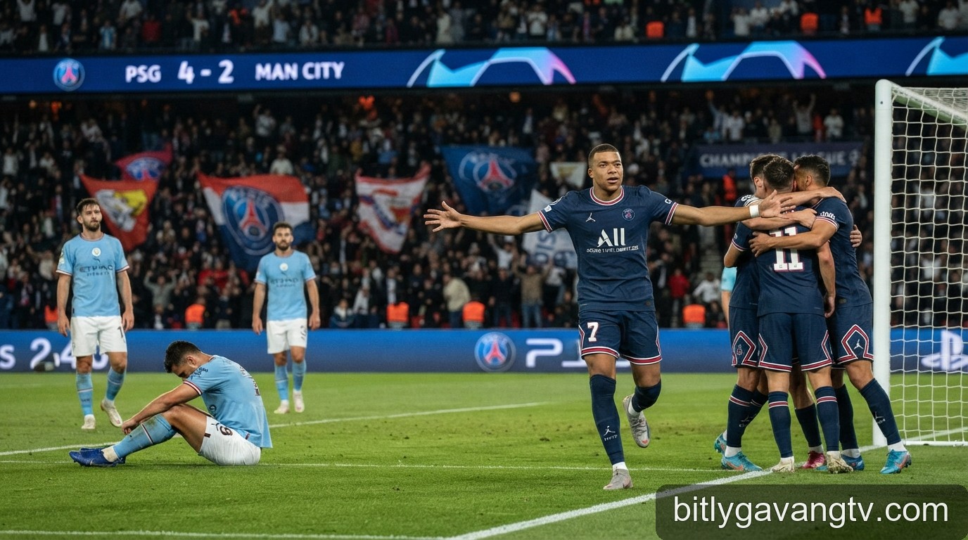 Champions League 2026/27: PSG hủy diệt Man City, lời cảnh báo cho tham vọng của thầy trò Maresca